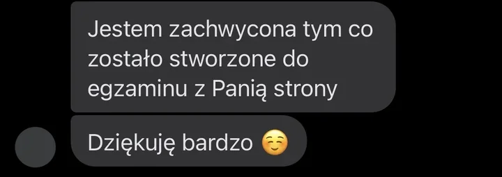 Opinia użytkowniczki platformy